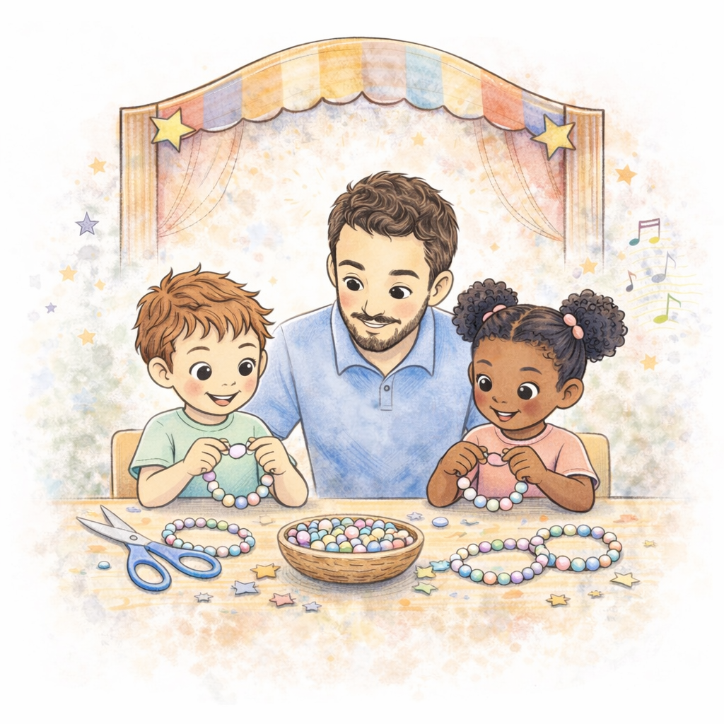 RIVASTEA - Taller de artesanía y mindfullness infantil para trabajar auto regulación emocional y atención en Granada.