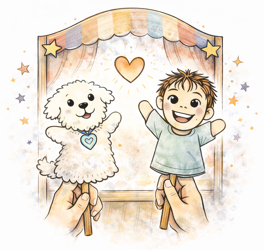RIVASTEA - Taller de marionetas para gestión emocional y habilidades sociales en diversidad infantil en Granada.